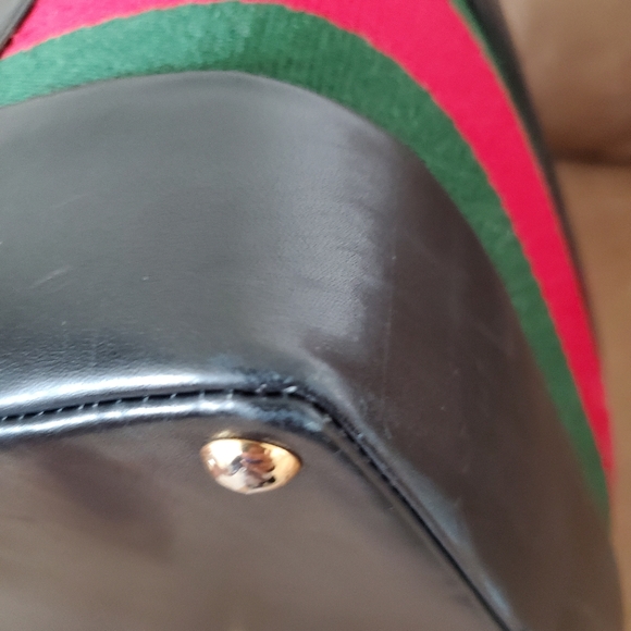 Rare Vintage Gucci Train Case Handbag Trav… - Picture 9 of 15